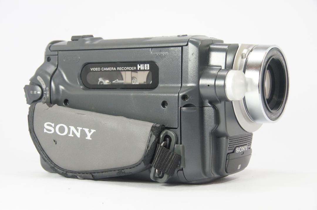 【美品】 SONY CCD-TRV96 Hi8 8mm ビデオカメラ ダビング