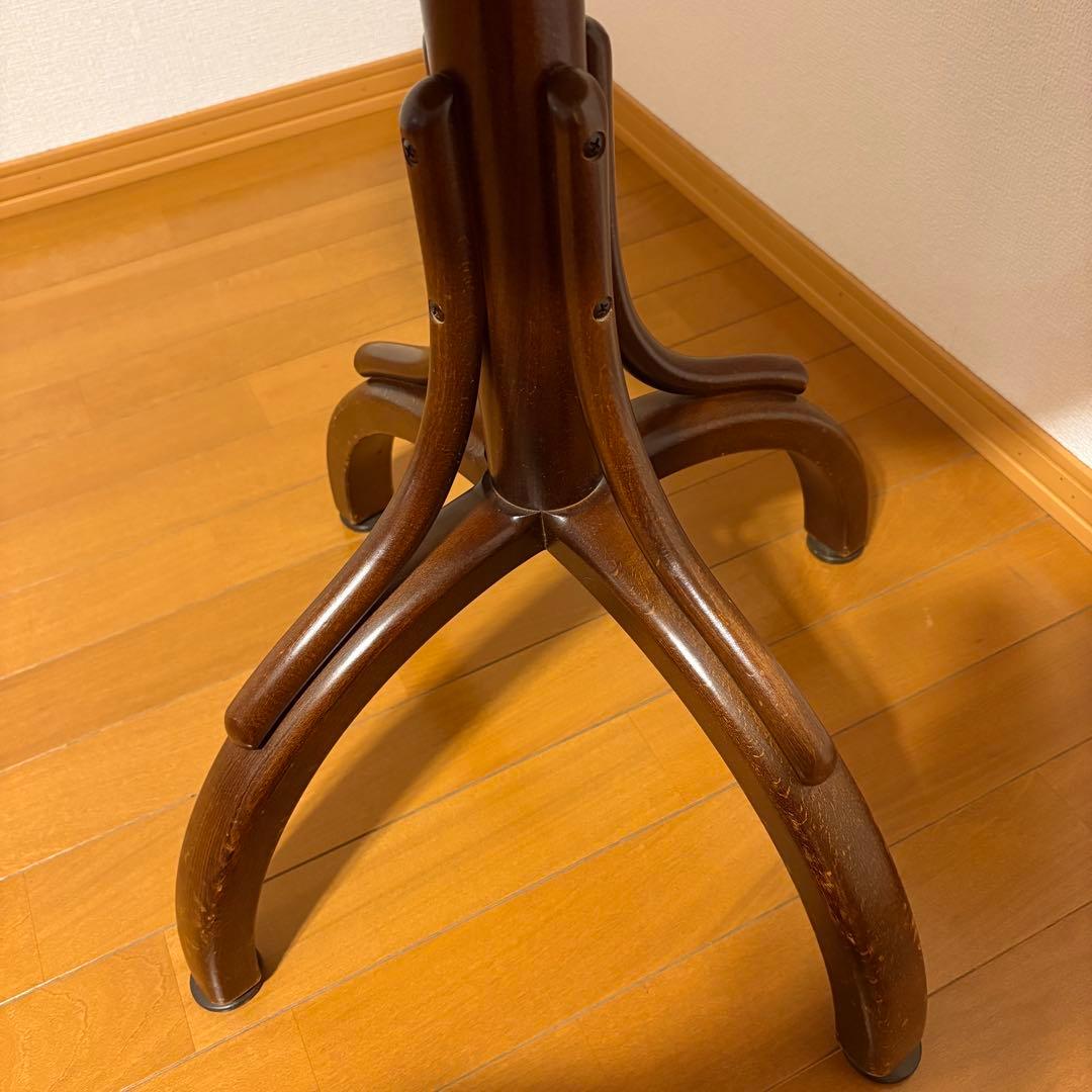 秋田木工 カフェテーブル ダイニングテーブル 丸テーブル アンティーク 北欧