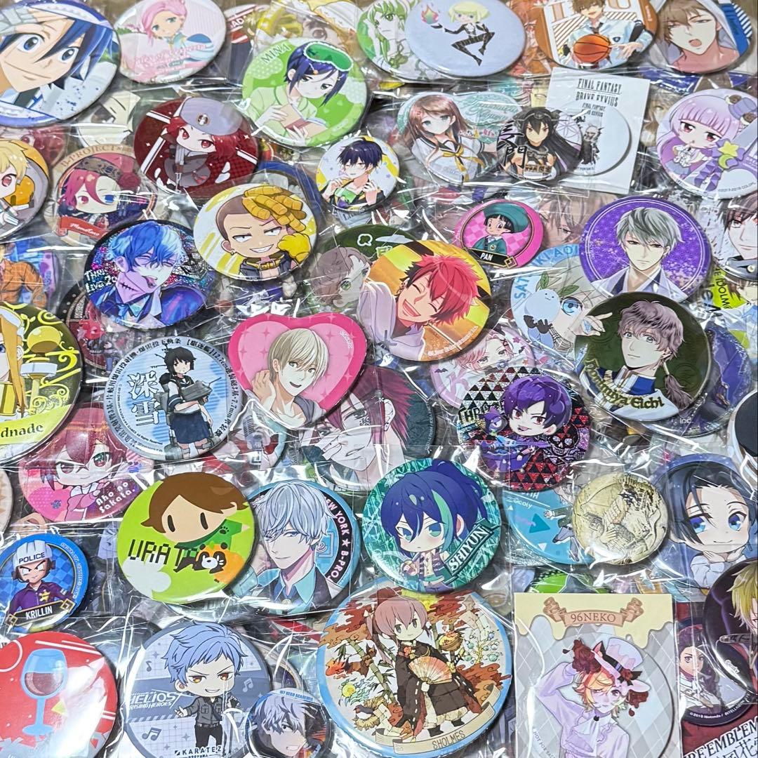 アニメ・キャラクター系グッズ 缶バッジ まとめ売り 約1444個セット