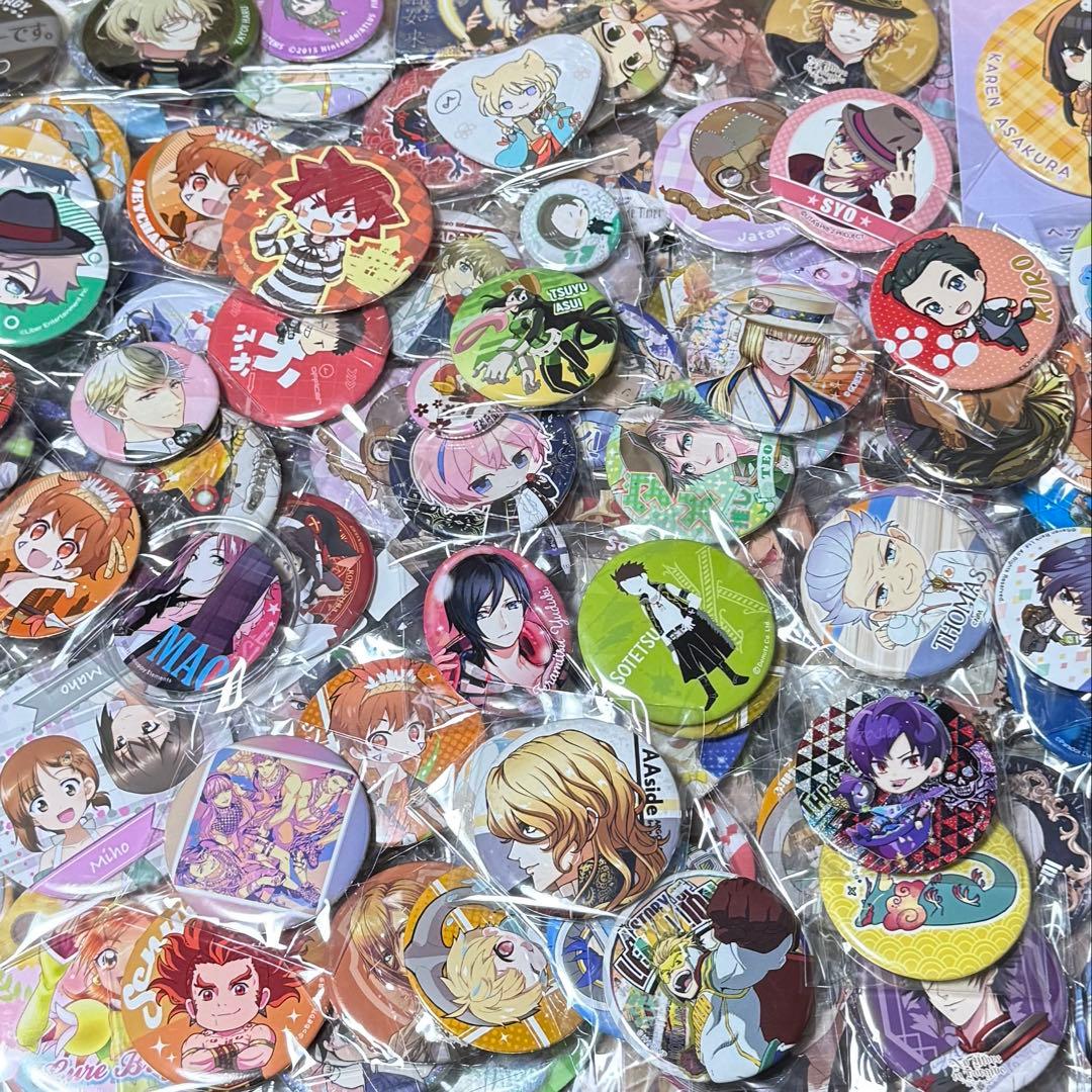 アニメ・キャラクター系グッズ 缶バッジ まとめ売り 約1444個セット