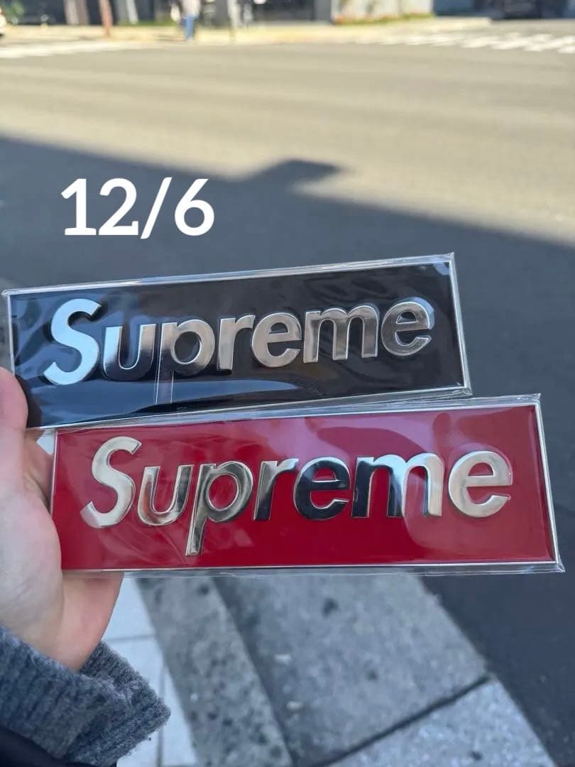 スケートボード Supreme Box Logo Car Emblem \