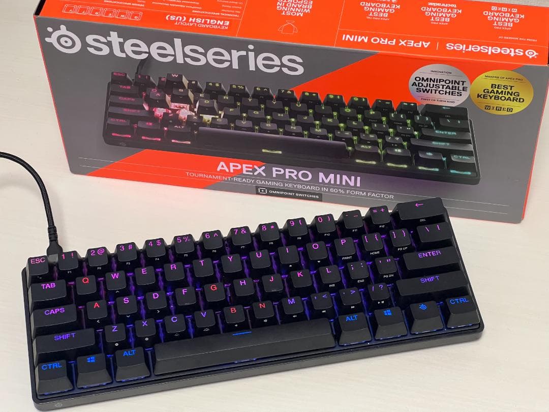 SteelSeries Apex Pro Mini ゲーミングキーボード
