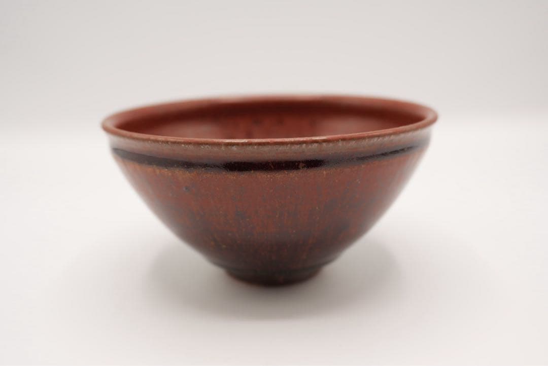 瀬戸天目　古美濃焼　加藤光右衛門　山十窯　天目茶碗　貞友　T01