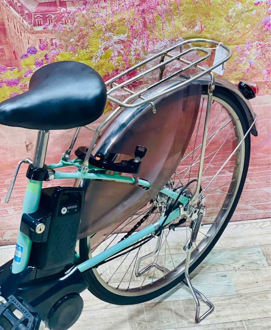 K2903 電動自転車パナソニック ママチャリ26インチ 8Ah 送料無料