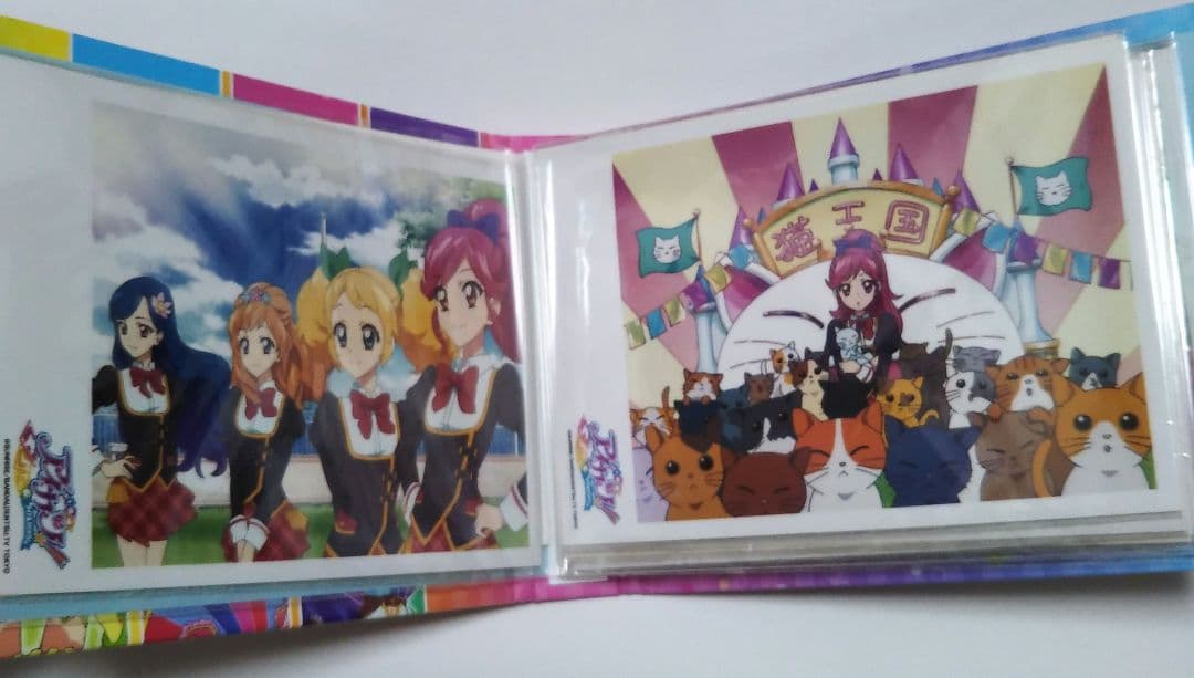 アイカツオフィシャルショップ限定　ポストカード入れ＆ポストカード9枚セット