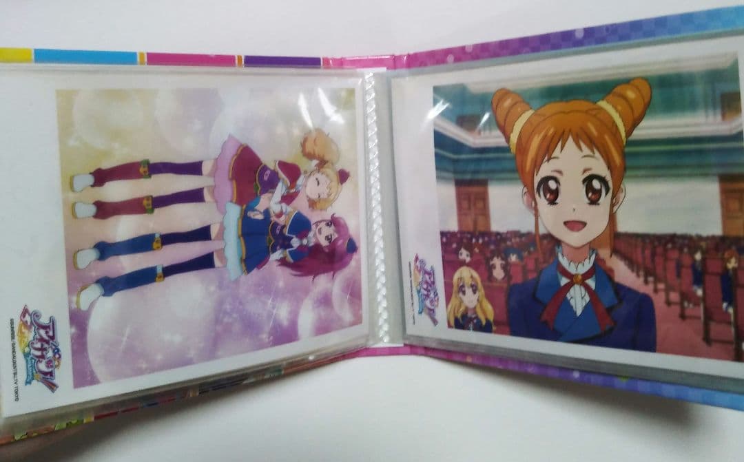 アイカツオフィシャルショップ限定　ポストカード入れ＆ポストカード9枚セット