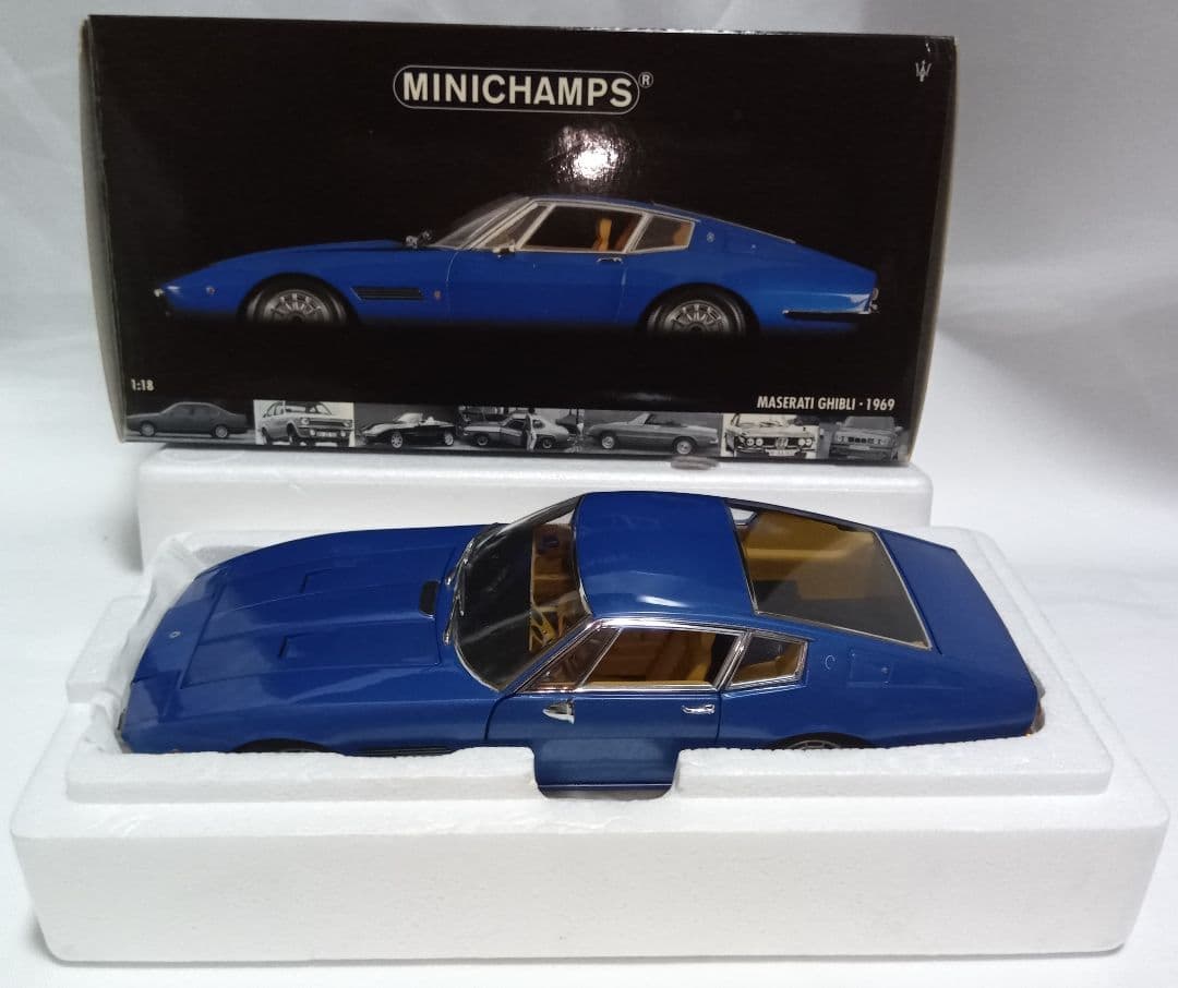 ミニカー MINICHAMPS Maserati Ghibli 1969-73 1/18