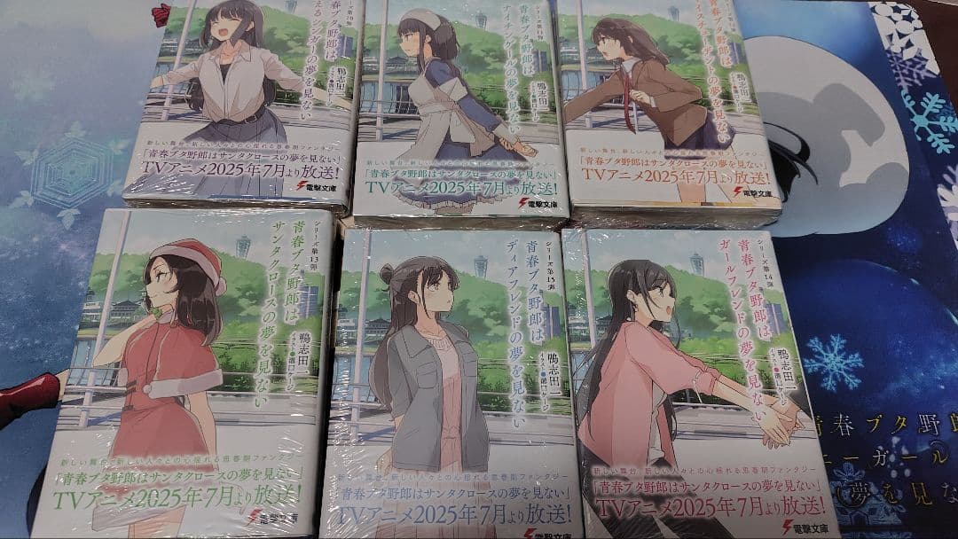 青春ブタ野郎シリーズ15巻分 (未開封)