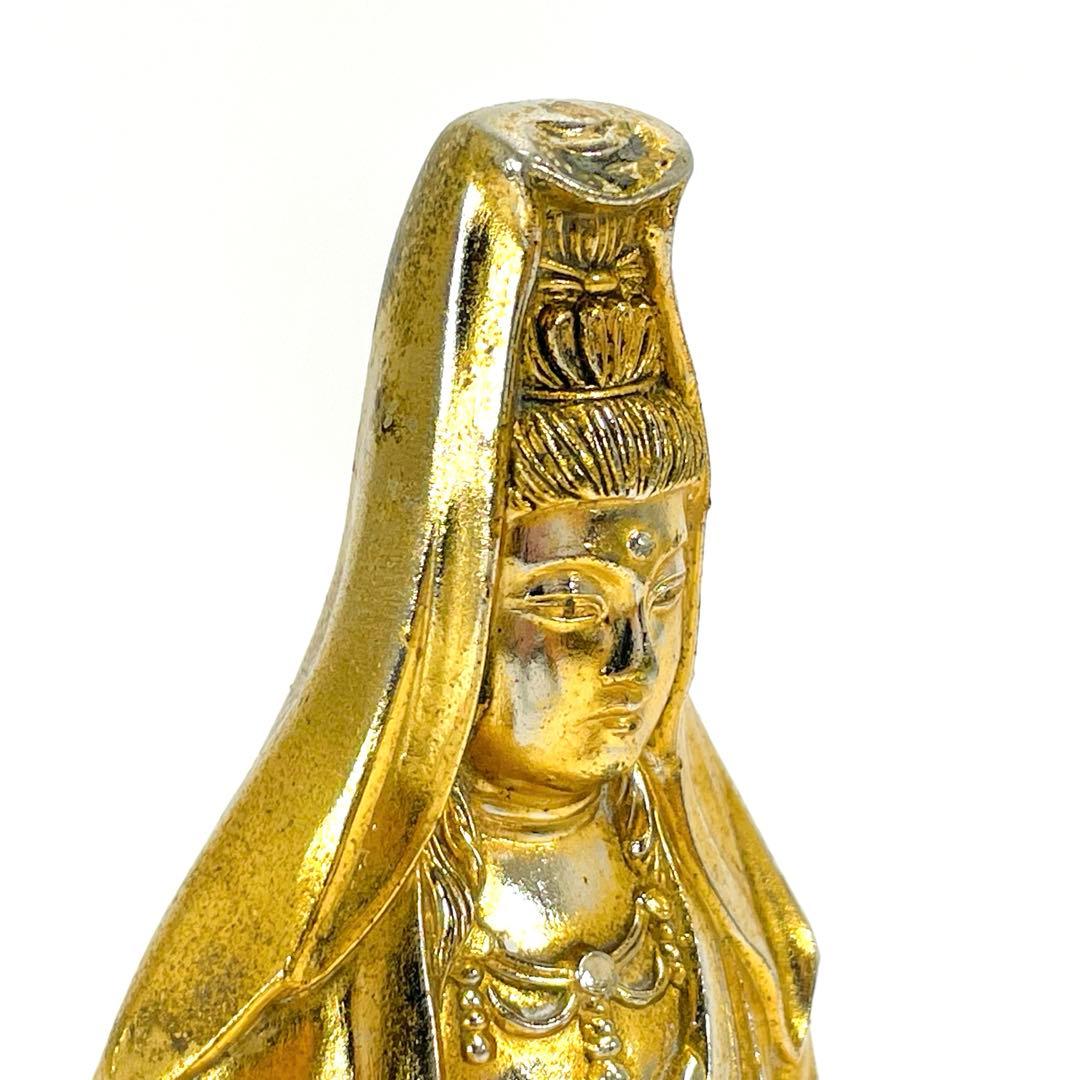 観音菩薩像 白衣観音像 牧田秀雲 作 仏像 立像 銘 仏像美術 工芸 菩薩 菩薩