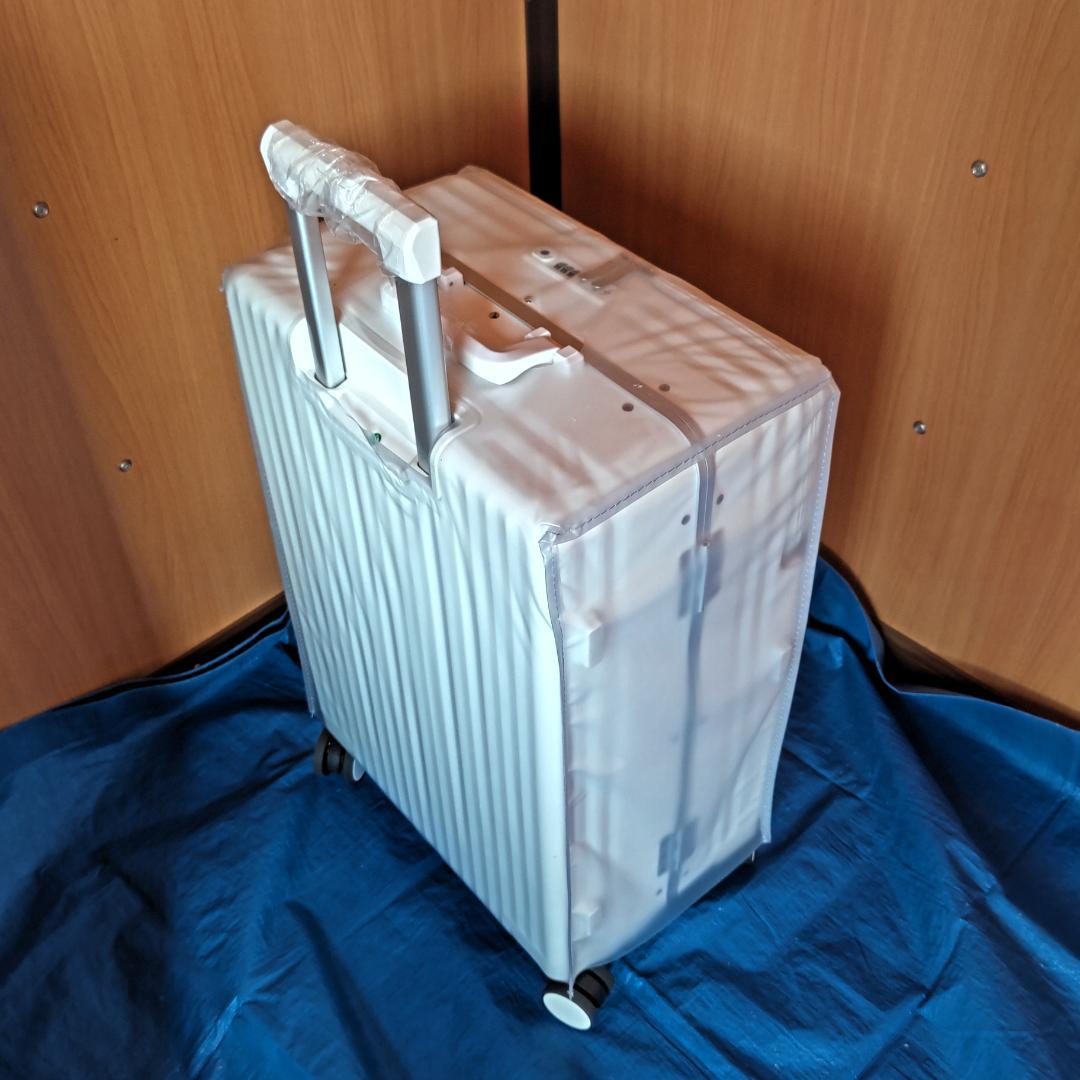 【未使用・送料込み】キャリーケース 機内持ち込み可 TSAロック 大容量 白 M