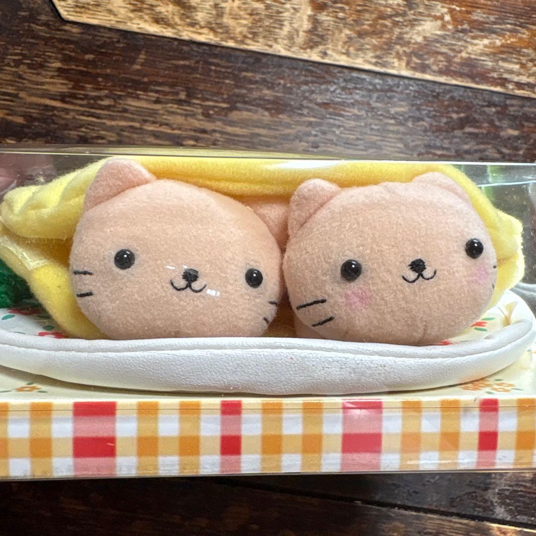 ラスト！にゃんにゃんにゃんこ にゃんこレストラン組み立てオムにゃイスぬいぐるみ