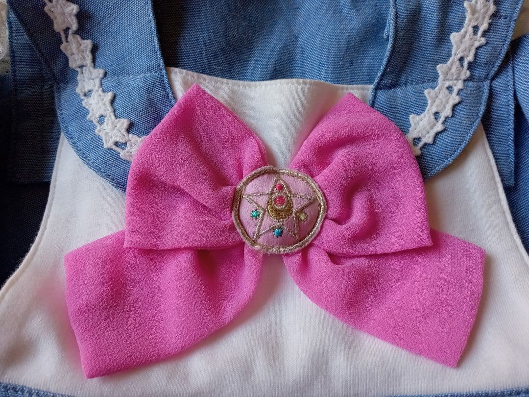 セーラームーン『セーラー衿エプロンスタイ』メゾピアノ×セーラームーン コラボ