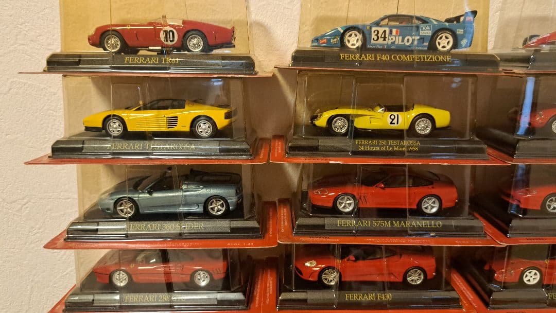フェラーリ ミニカー セット 28台 アシェット