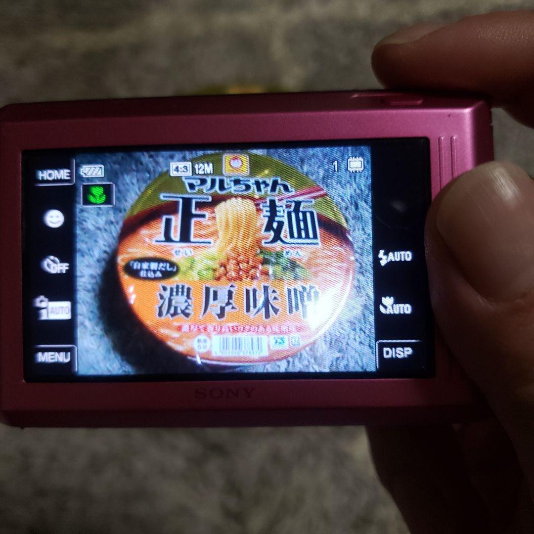 美品SONY ピンク コンパクトデジタルカメラ