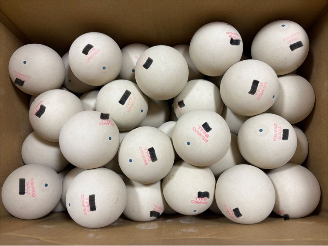 ソフトテニス　ボール　ナガセケンコー　公認球　72球