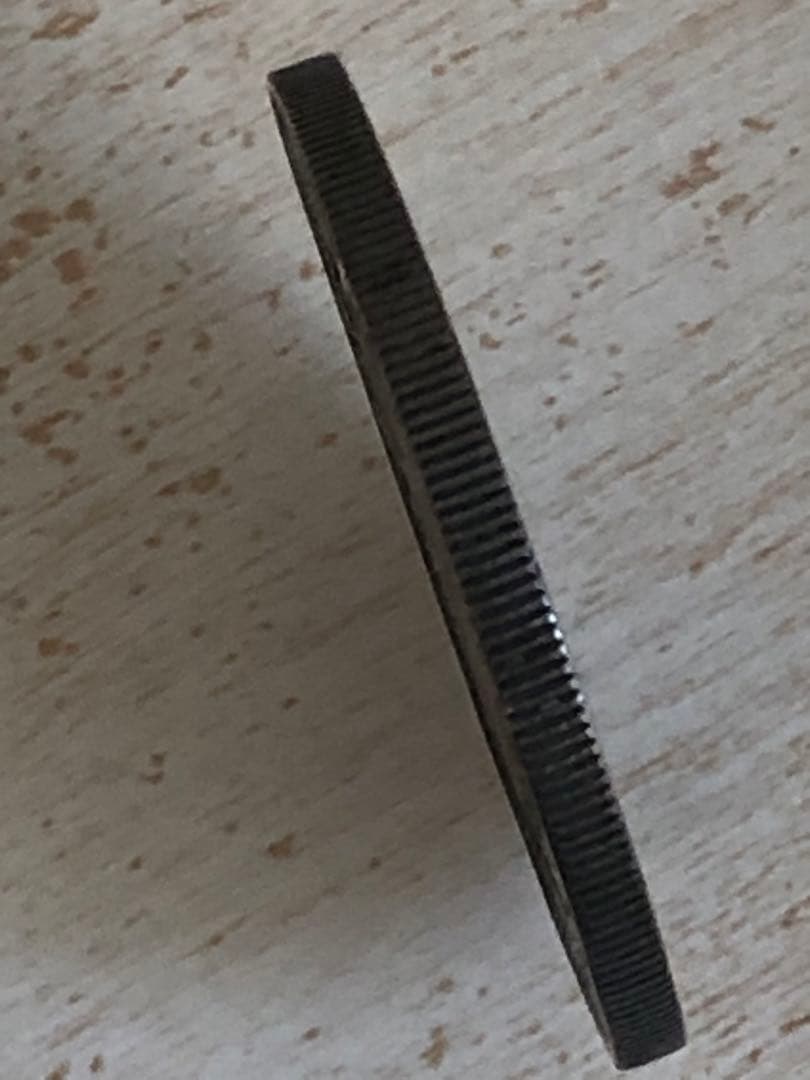 一圓銀貨　明治三年　普通円