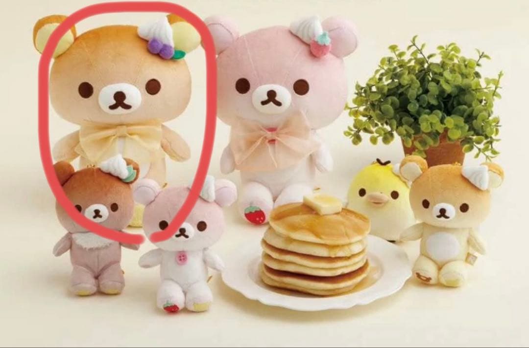 リラックマ　韓国　公式品　ポップアップ　ぬいぐるみ