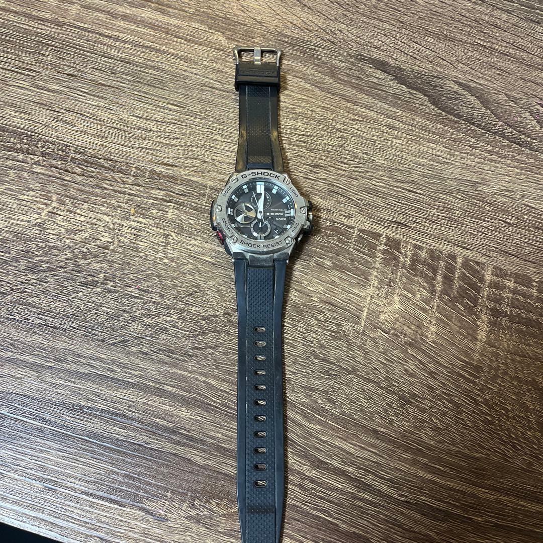 G-SHOCK Tough Solar ブラックラバーベルト時計