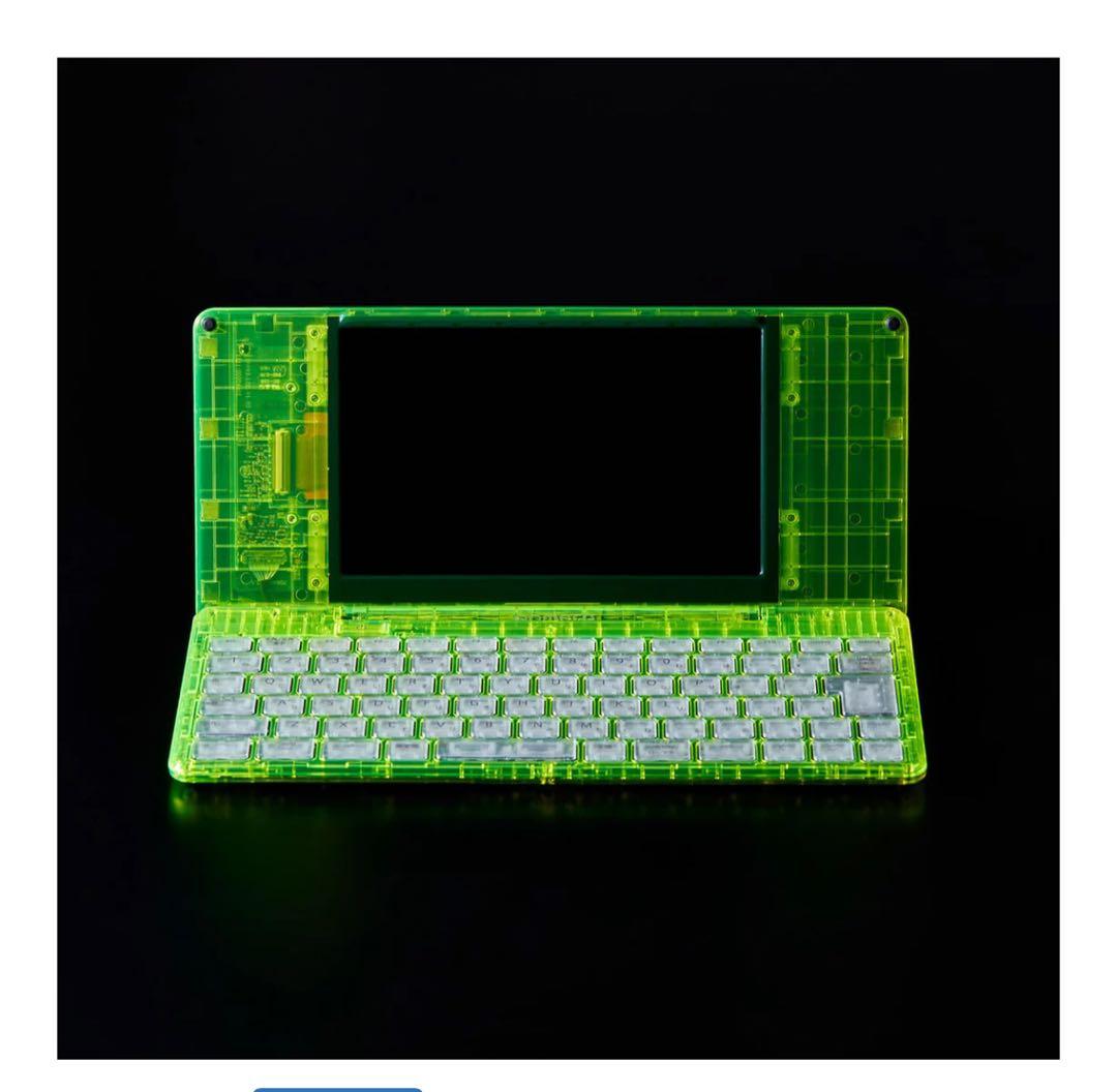 キングジム ポメラ DM250XY Crystal Neon Yellow 限定