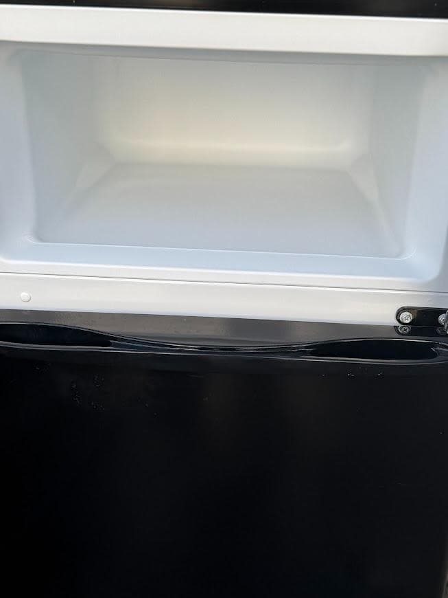 エスキュービズム 2ドア冷蔵庫 2016年 キッチン 家電 黒色 大阪市