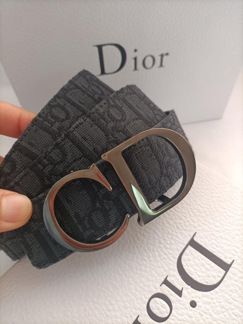 お薦め/⭐️ディオール ベルト メンズ Christian Dior ブラック