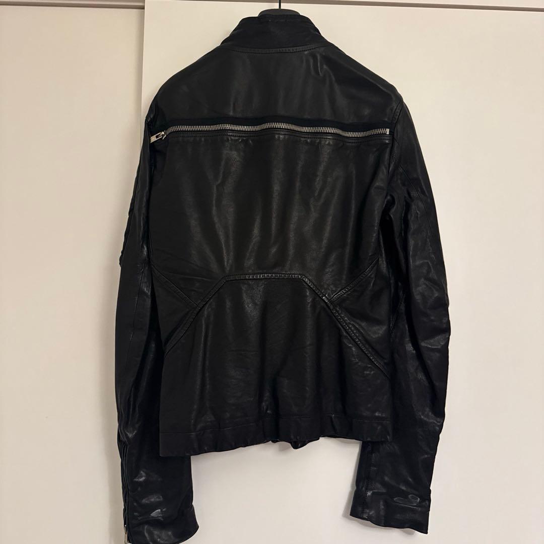 【限界値下】リックオウエンス　極美品　レザーライダース　ユリウス　drkshdw