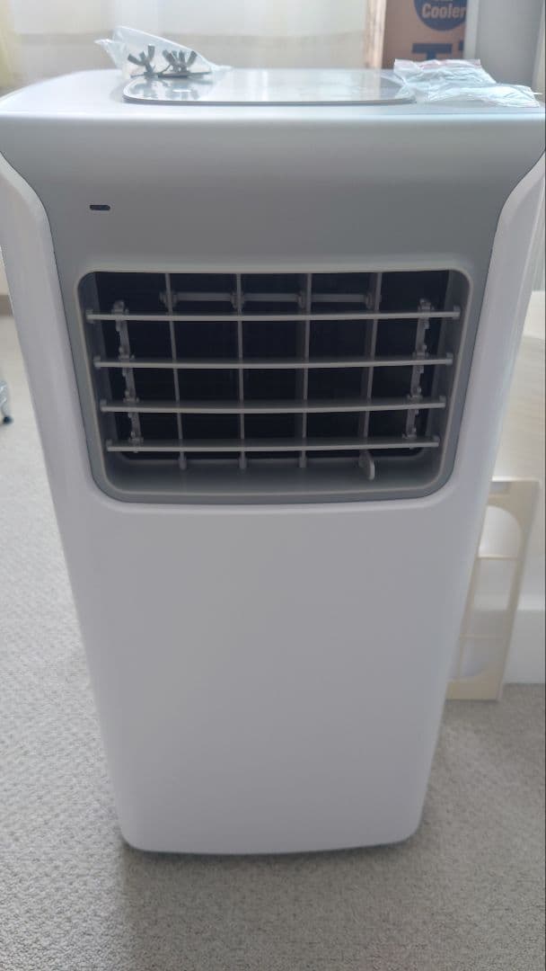 THREEUP スポットクーラー ホワイト 冷風機能付き