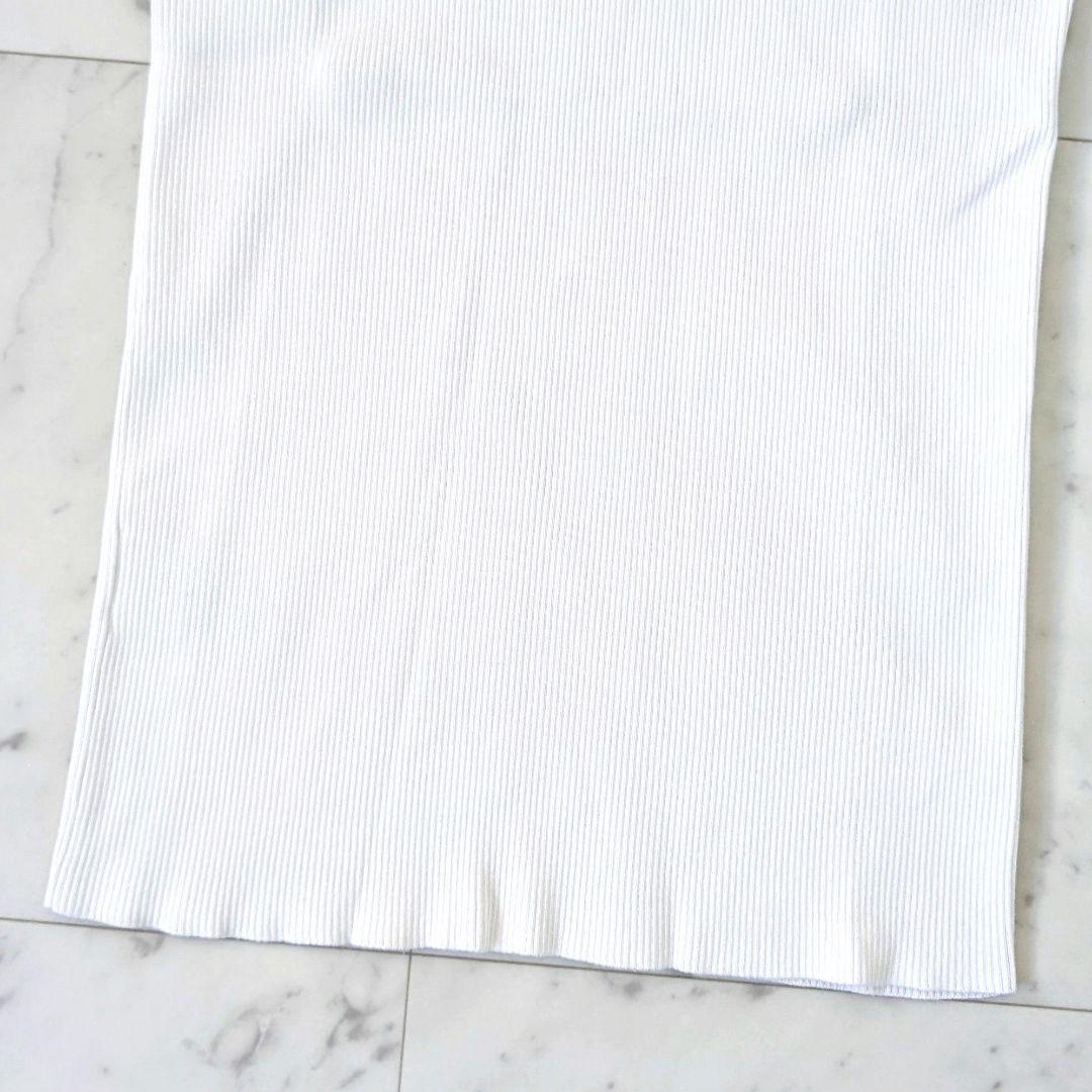 美品　ドゥーズィエムクラス EVERYDAY I LIKE リブタンクトップ 白