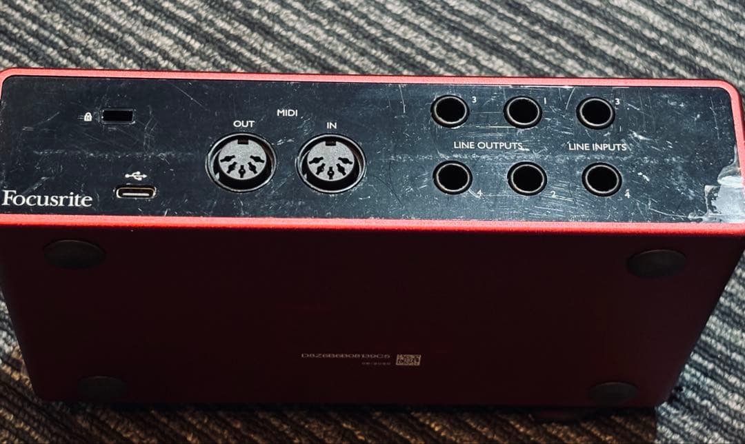 DTM・DAW Focusrite Scarlett 4i4 (3rd gen.)