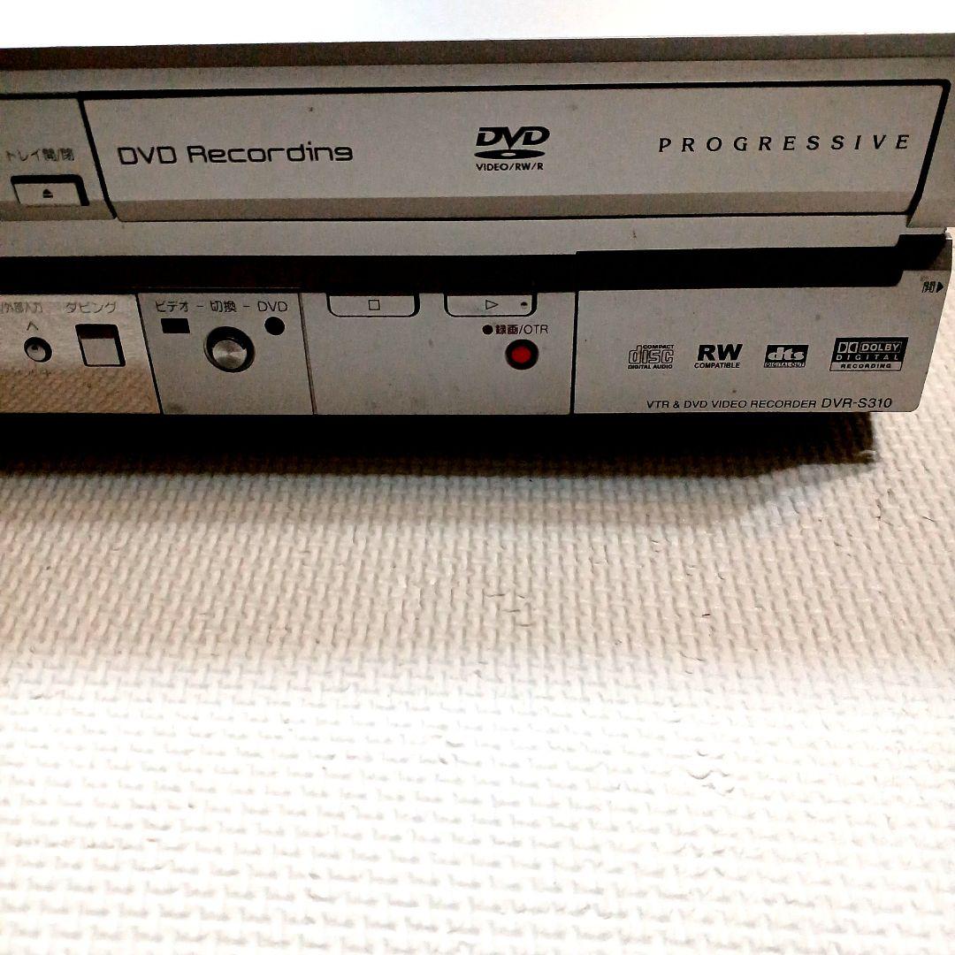 三菱 ビデオ一体型DVDレコーダー DVR-S310　【説明書付き】