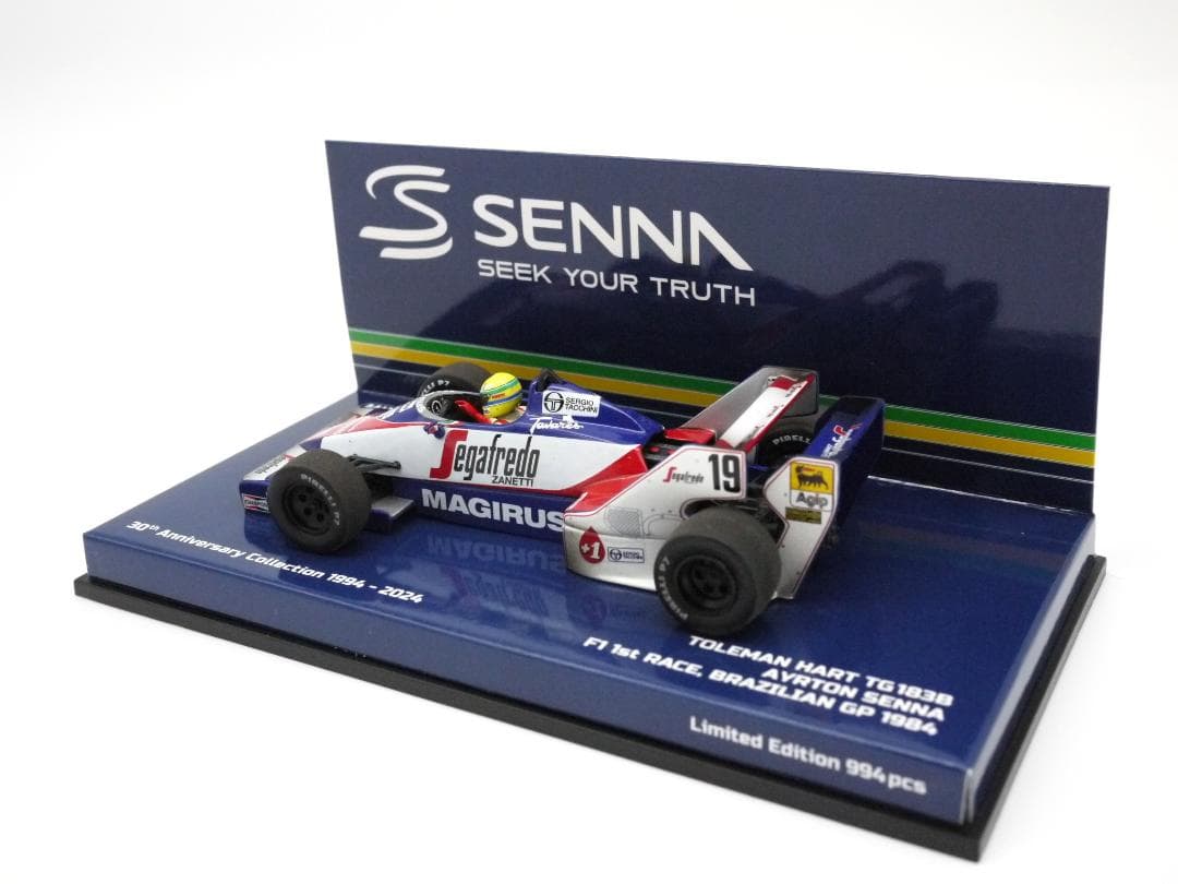 1/43 トールマン TG183B ウェザリング仕様 A.セナ PMA