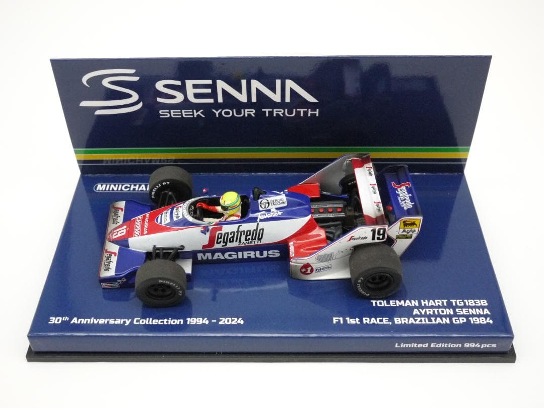 1/43 トールマン TG183B ウェザリング仕様 A.セナ PMA