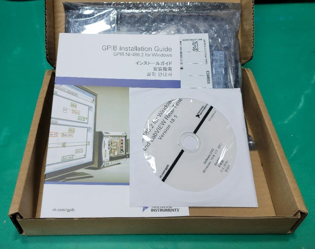 NATIONAL INSTRUMENTS USB-GPIB コンバーター新品