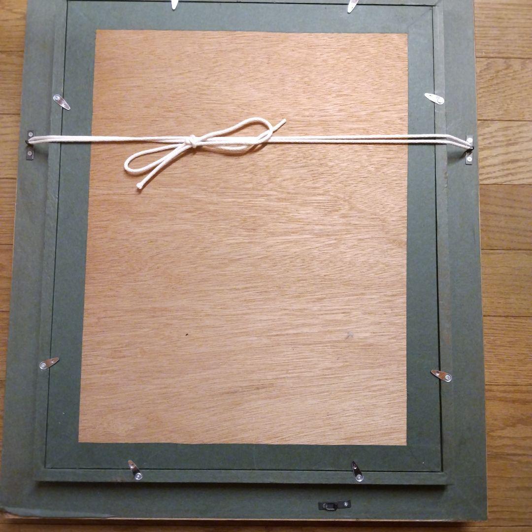 ルノアール のピアノを弾く少女複製絵画(F6号)＆彫刻額縁