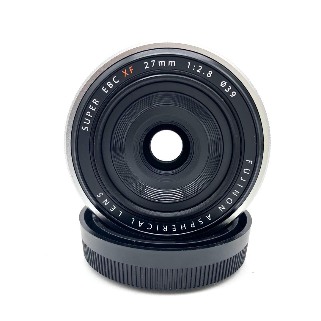 FUJIFILM フジフィルム XF 27mm F2.8 単焦点レンズ シルバー