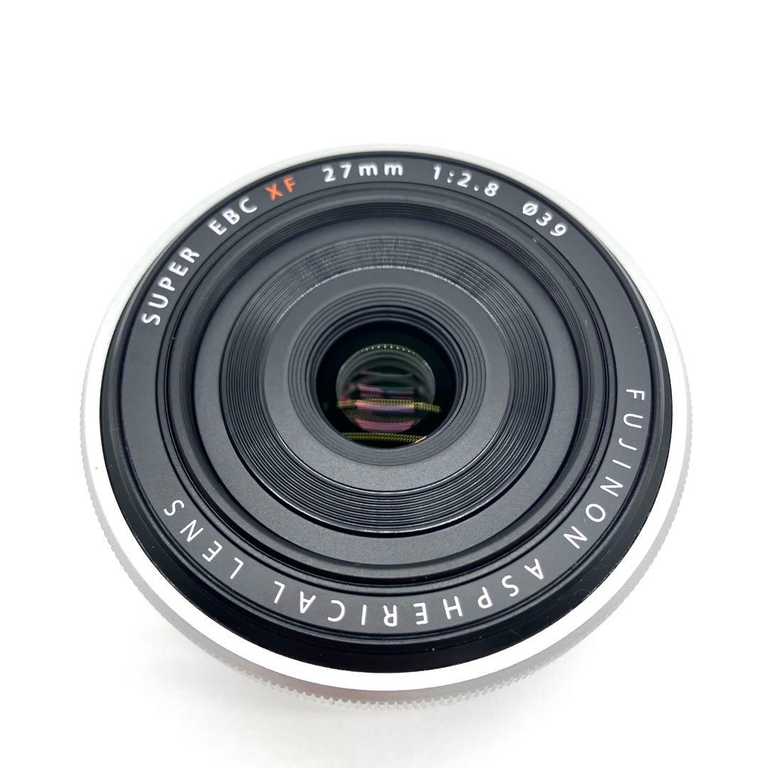 FUJIFILM フジフィルム XF 27mm F2.8 単焦点レンズ シルバー