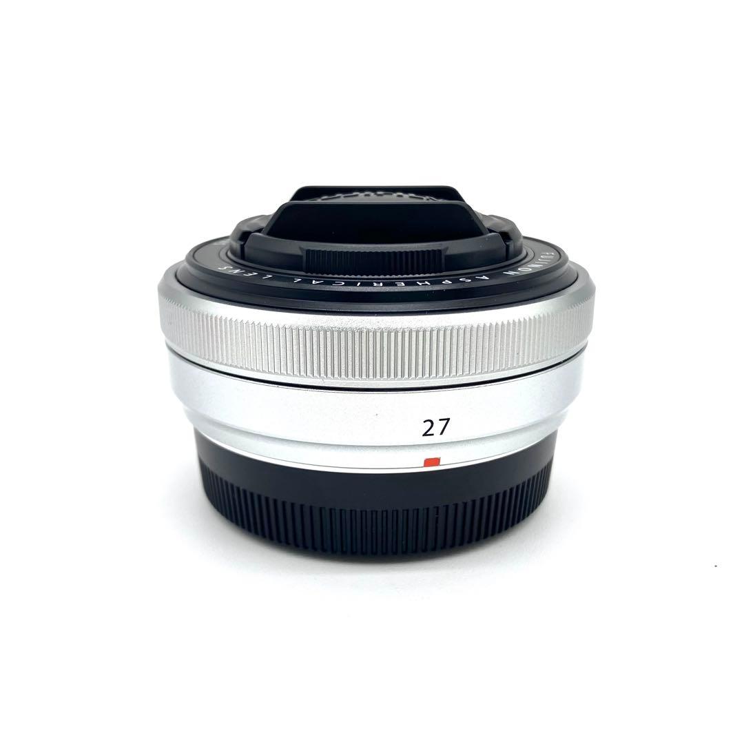 FUJIFILM フジフィルム XF 27mm F2.8 単焦点レンズ シルバー