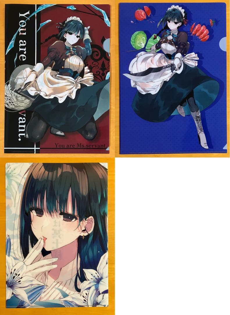 君は冥土様 A4クリアファイル 3点セット