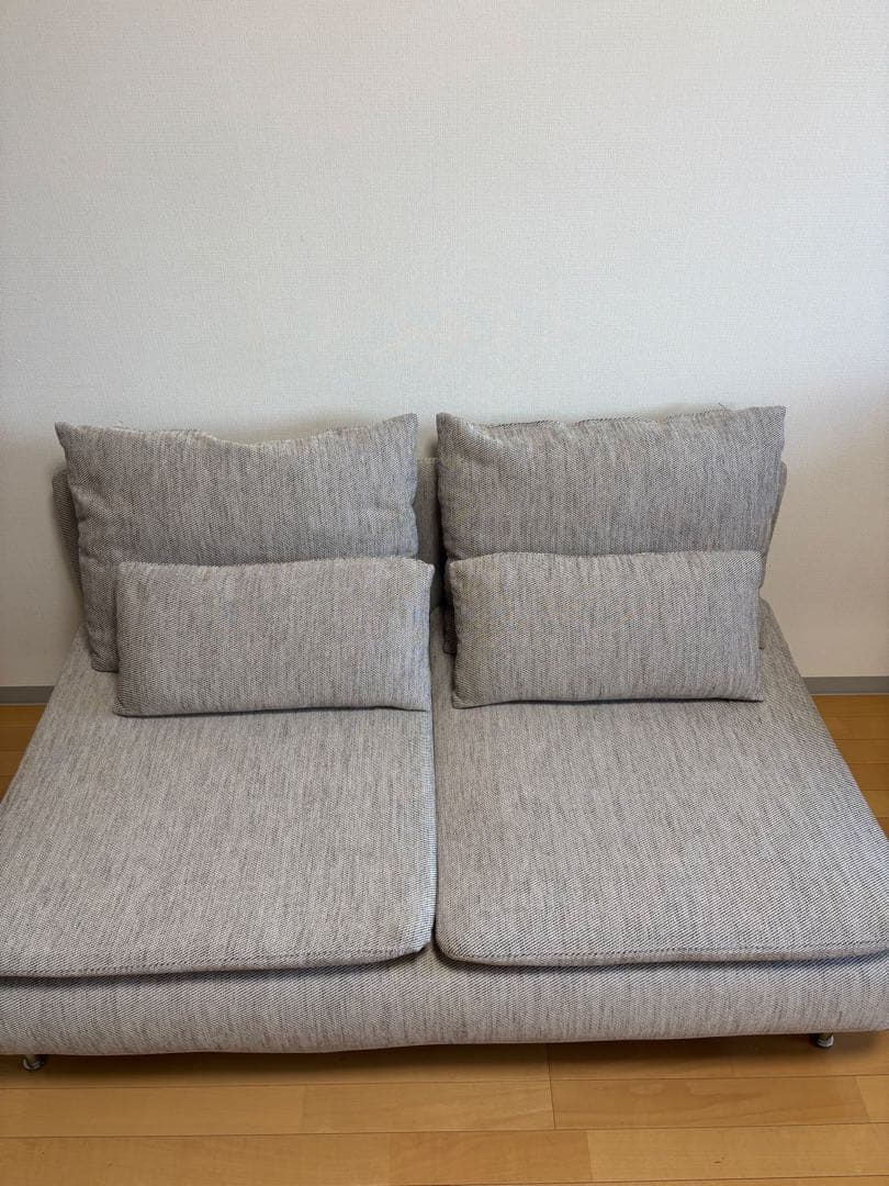 ソールSÖDERHAMN ソーデルハムン　グレー ソファ　IKEA