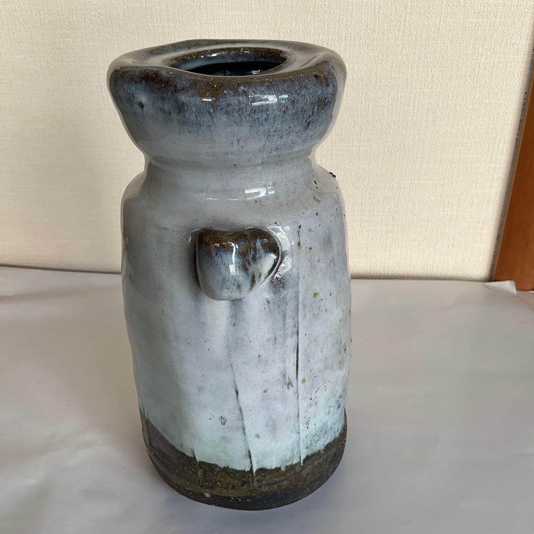 岡田裕作　萩耳付花入