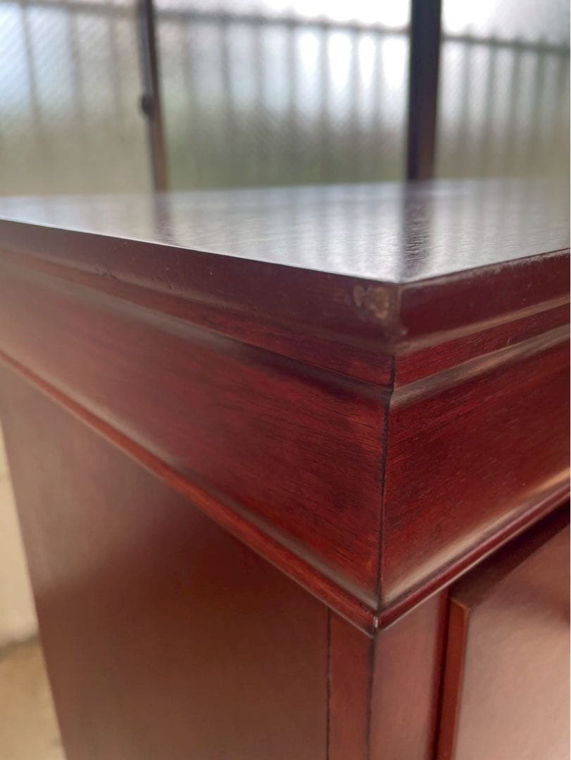 美品　英国アンティーク　輸入家具　ダークブラウン　チェスト