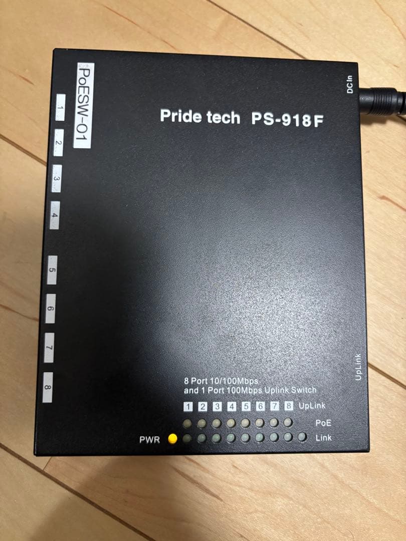 Pride tech PS-918F スイッチングハブ　プライドテック