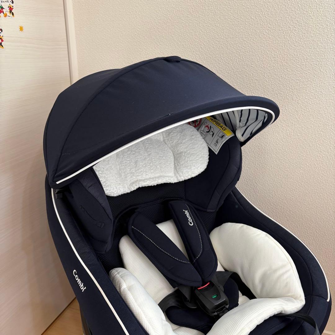チャイルドシート Combi クルムーヴ スマート isofix ネイビー