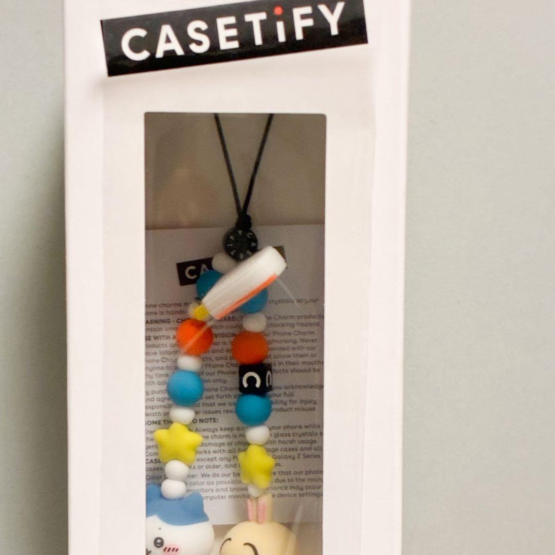 ケースティファイ CASETiFY ちいかわ サマーパーティー スマホストラップ
