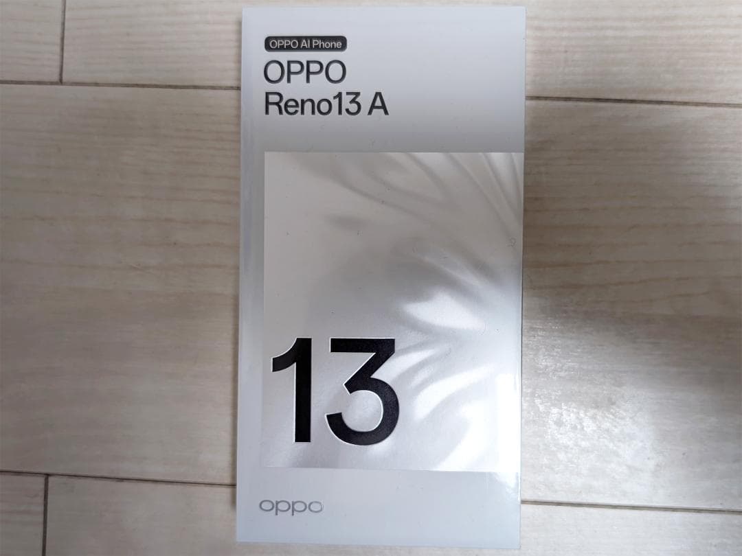 新品未使用 OPPO Reno 13A 128GB ルミナスネイビー
