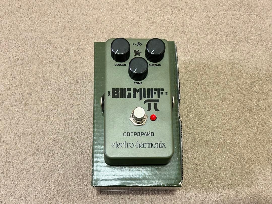 【美品】BIG MUFF π nano russian【取説・箱】