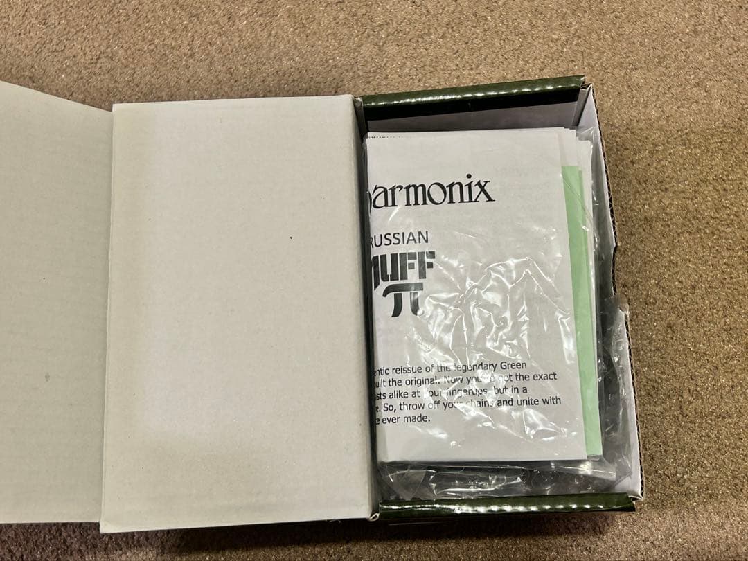 【美品】BIG MUFF π nano russian【取説・箱】