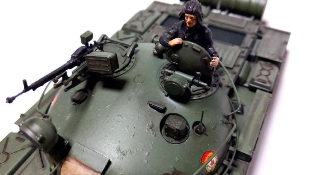 TAMIYA タミヤ1/35 ソビエト T-62A 塗装完成品