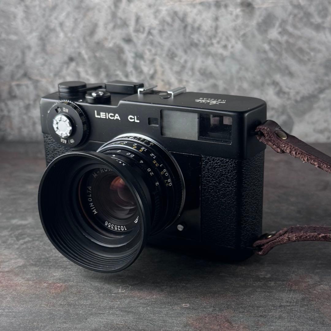 【実用良品】LEICA CL+M-ROKKOR 40mm f2
