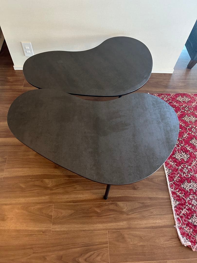 Moda en casa BEAN table ビーンテーブル 2個セット